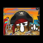 Pirate Kilroy Postcard