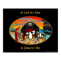 Pirate Kilroy Poster posters