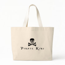 Pirate King Tote Bags