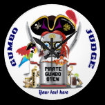 Pirate King of Kings Important View Hints wall clocks