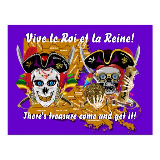 Pirate King Queen Change Dates View hints Post Card