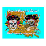 Pirate King Queen Change Dates View hints Postcard