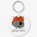 Pirate kitty keychain by soxygdesigns Pirate kitty keychain