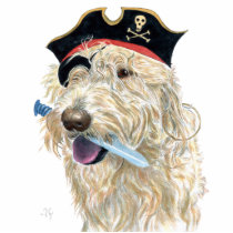 Pirate Labradoodle Sculpture photo sculptures by mozache Pirate Labradoodle Sculpture photo sculptures
