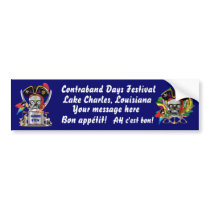 Pirate Lafitte Gumbo Judge logo View Hints Bumper Stickers