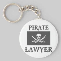 Pirate Lawyer Keychain