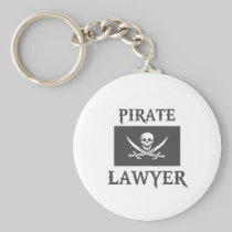 Pirate Lawyer Keychain