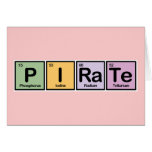 Pirate made of Elements Card