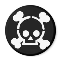 Pirate! Fridge Magnet
