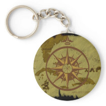 Pirate Map #1 Key Chain