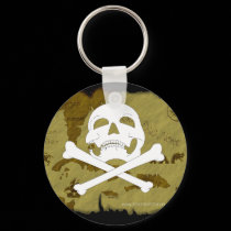 Pirate Map #1 keychains