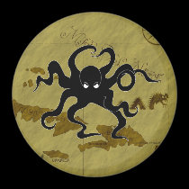 Pirate Map #1 magnets