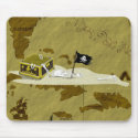 Pirate Map #1 mousepads
