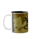 Pirate Map #1 mugs by epicpirates Pirate Map #1 mugs