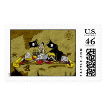 Pirate Map #1 Stamp