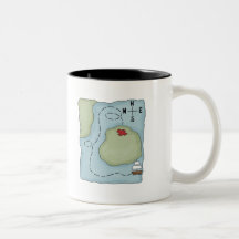 Pirate Map Coffee Mug