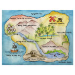 Pirate Map Letterhead