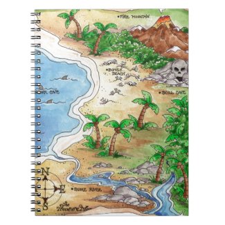 Pirate Map Notebooks