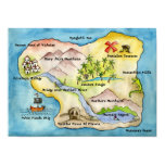 Pirate Map Print - Portfolio