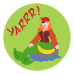 Pirate Mermaid stickers