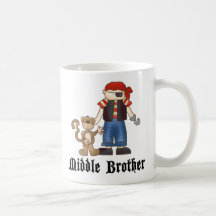 Pirate Middle Brother Coffee Mug