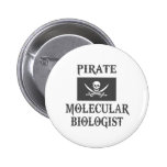 Pirate Molecular Biologist Pinback Buttons