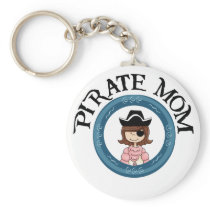 Pirate Mom Key Chains