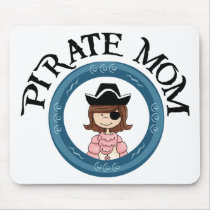 Pirate Mom Mousepads