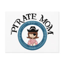 Pirate Mom Postcards