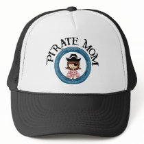 Pirate Mom Trucker Hat