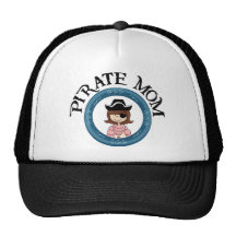 Pirate Mom Trucker Hat