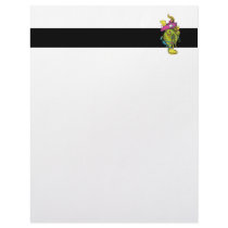 pirate monster squid octopus thing customized letterhead