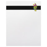 pirate monster squid octopus thing customized letterhead