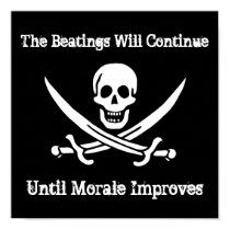 Pirate Morale Booster Poster posters