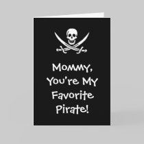 Pirate Mother's Day Card! cards