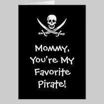 Pirate Mother's Day Card! cards