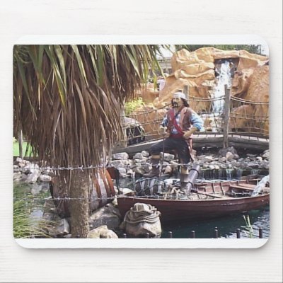 Pirate Mouse Pad by wildmog