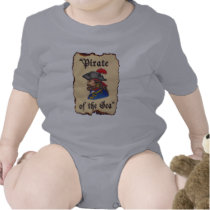 Pirate of the Sea baby t-shirts by Linda_MN Pirate of the Sea baby t-shirts