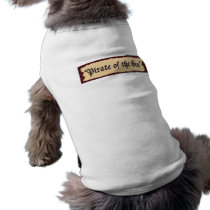 Pirate of the Sea dog shirt pet clothing by Linda_MN Pirate of the Sea dog shirt pet clothing
