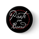 Pirate on Board buttons by imagefactory Pirate on Board buttons