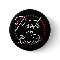 Pirate on Board buttons by imagefactory Pirate on Board buttons