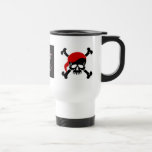 Pirate on Board Jolly Roger Mug