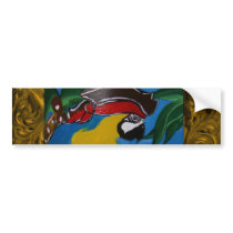 Pirate Parrot bumper stickers by Party_Pets Pirate Parrot bumper stickers