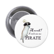 Pirate Parrot Button