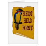 Pirate Parrot Head Card