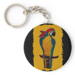 Pirate Parrot Key Chains