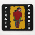 Pirate Parrot mousepads