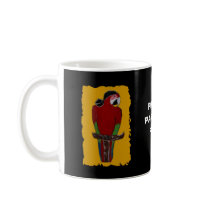 Pirate Parrot mugs