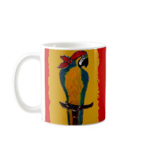 Pirate Parrot Coffee Mugs