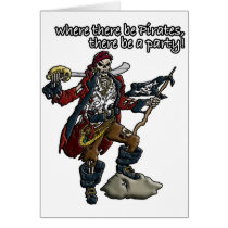 Pirate Party! cards by Jack_of_Arts Pirate Party! cards